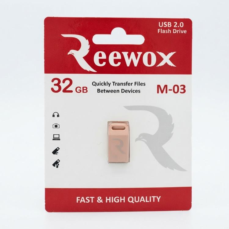 فلش مموری ریووکس Reewox M-03 ظرفیت 32 گیگابایت USB 2.0