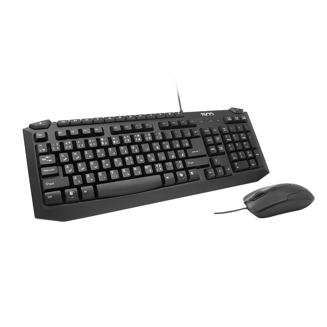 کیبورد و ماوس تسکو با سیم مدل TKM 8054N