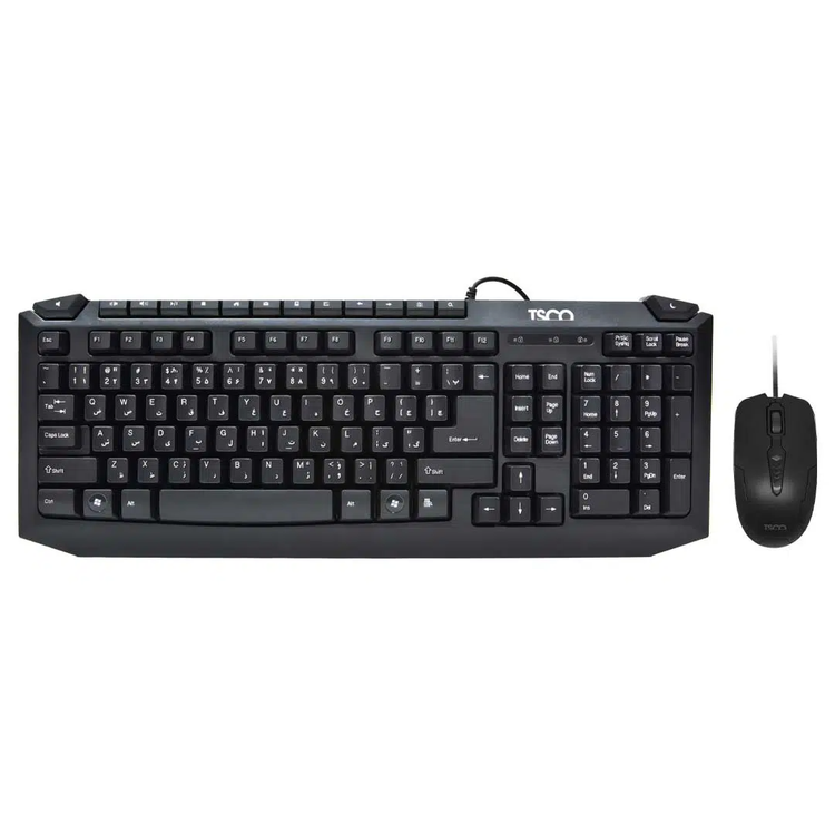 کیبورد و ماوس تسکو با سیم مدل TKM 8054N