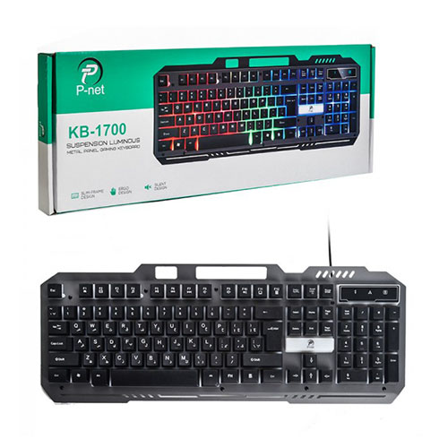 کیبورد گیمینگ باسیم پی‌نت مدل KB-1700