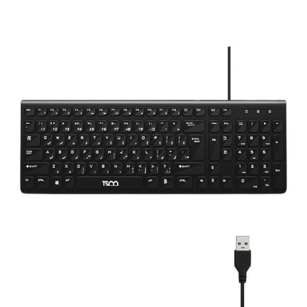 کیبورد باسیم تسکو مدل TK 8038