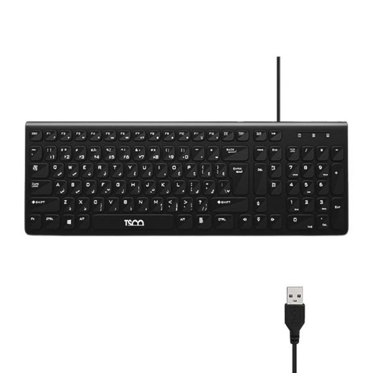 کیبورد باسیم تسکو مدل TK 8038