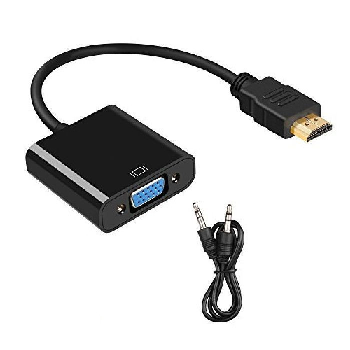 مبدل VGA به HDMI پکدار (همراه کابل صدا و تغذیه)