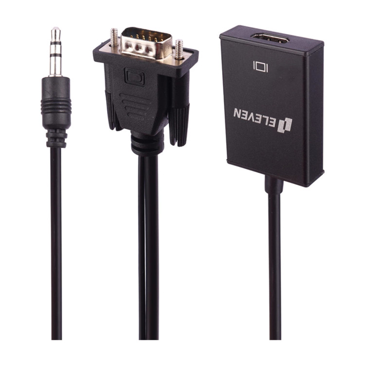 مبدل VGA به HDMI پکدار (همراه کابل صدا و تغذیه)