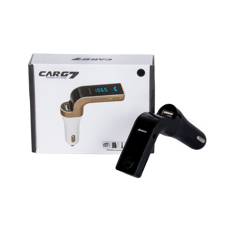 گیرنده/دانگل بلوتوث فندکی خودرو مدل CAR G7
