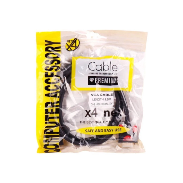 کابل VGA ایکس فورنت (X4 Net) مدل 9+3 طول 3 متر
