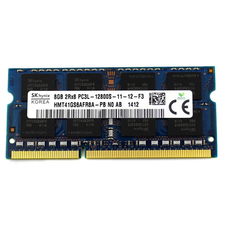 رم لپتاپ 8 گیگابایت DDR3L فرکانس 1600 مگاهرتز اسکیهاینیکس مدل PC3L-12800S
